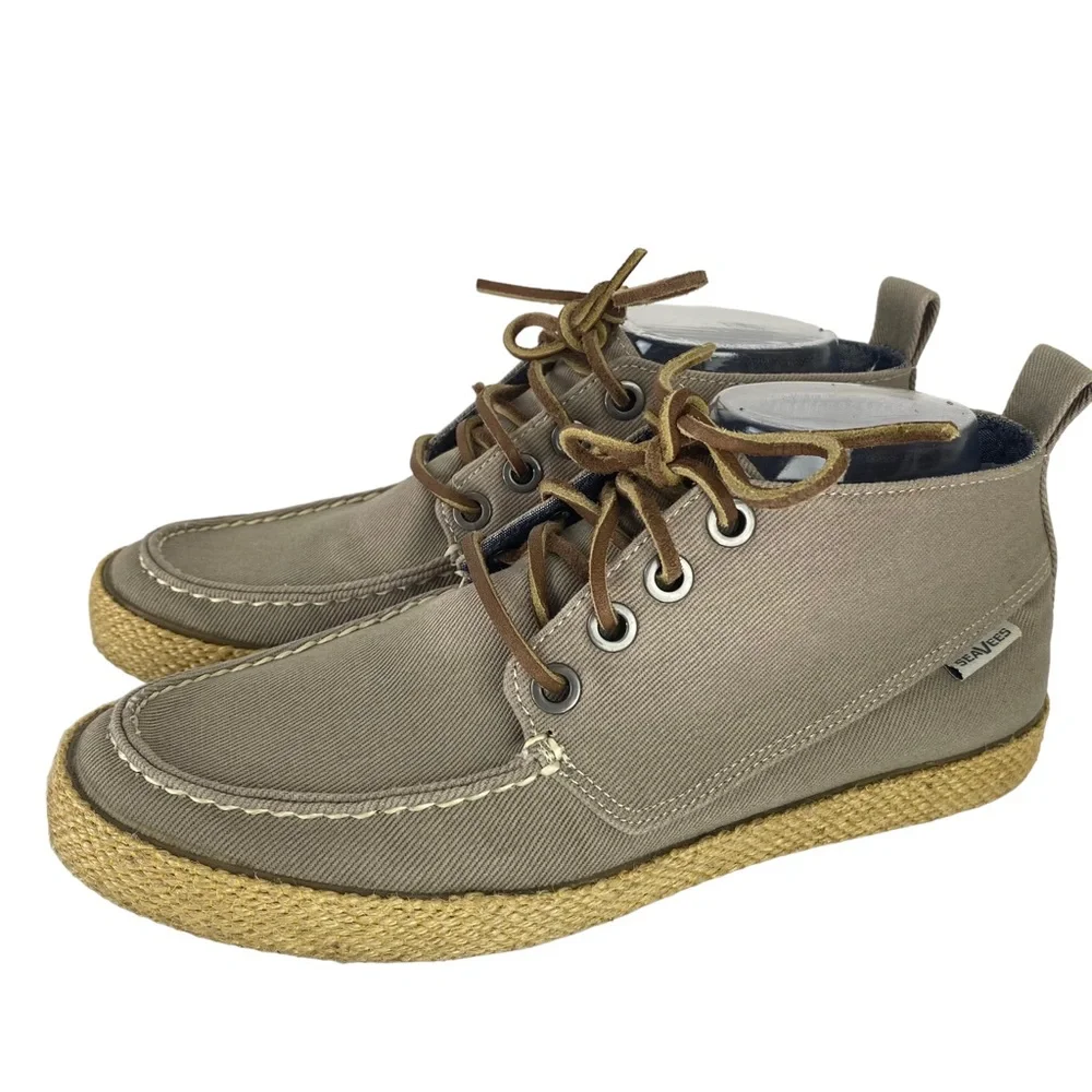 Seavees Bayside Moc Chukka Shoes Boots Size 8